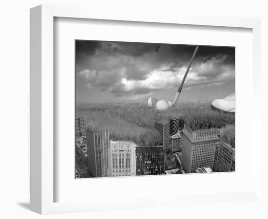 Big Shot-Thomas Barbey-Framed Giclee Print