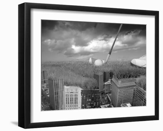 Big Shot-Thomas Barbey-Framed Giclee Print