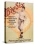 Big Six: Christy Mathewson Indoor Baseball Game, c.1910-null-Stretched Canvas