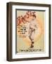Big Six: Christy Mathewson Indoor Baseball Game, c.1910-null-Framed Giclee Print
