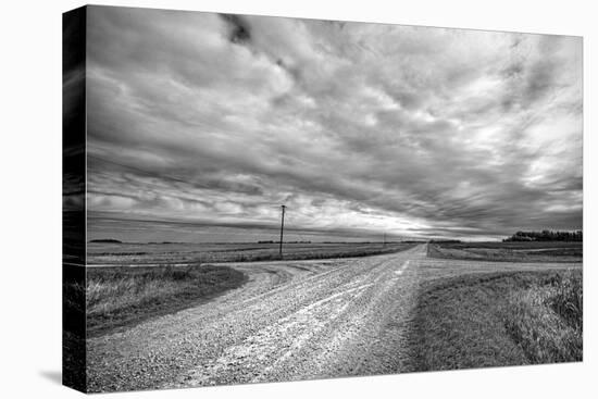Big Skies in Flat Rural Location-Rip Smith-Stretched Canvas