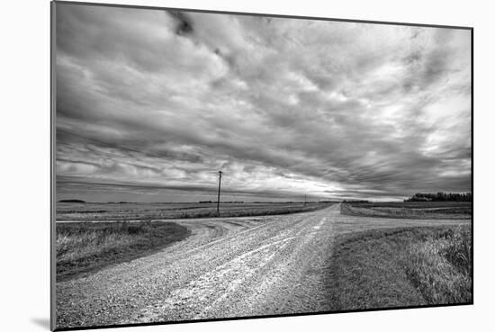 Big Skies in Flat Rural Location-Rip Smith-Mounted Photographic Print