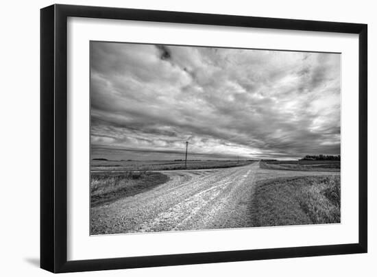 Big Skies in Flat Rural Location-Rip Smith-Framed Premium Photographic Print