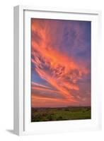 Big Sky at Sunset, Central California-null-Framed Photographic Print