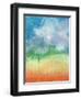 Big Sky Calm-Jan Weiss-Framed Art Print