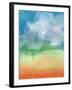 Big Sky Calm-Jan Weiss-Framed Art Print