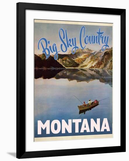 Big Sky Country-null-Framed Giclee Print