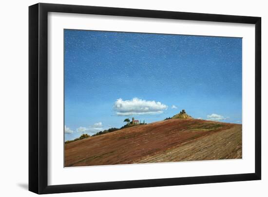 Big Sky, Hill Top, Todi, Umbria, 1998-Trevor Neal-Framed Giclee Print