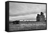 Big Sky with Abandoned Farm Buildings-Rip Smith-Framed Stretched Canvas