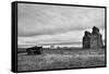 Big Sky with Abandoned Farm Buildings-Rip Smith-Framed Stretched Canvas