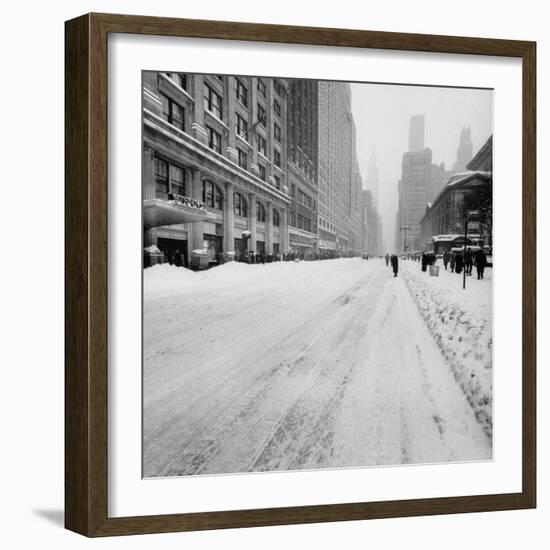 Big Snow-Andreas Feininger-Framed Photographic Print