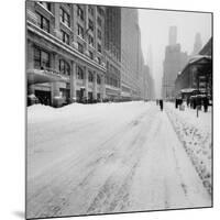 Big Snow-Andreas Feininger-Mounted Photographic Print