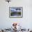 Big Spencer Mountain Looms on the Horizon at Sunset Near Greenville, Maine-null-Framed Photographic Print displayed on a wall