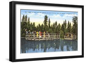 Big Spring, Manistique, Michigan-null-Framed Art Print