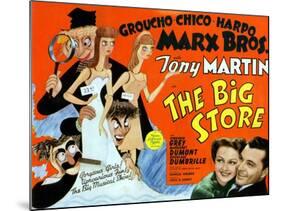 Big Store, UK Movie Poster, 1941-null-Mounted Art Print