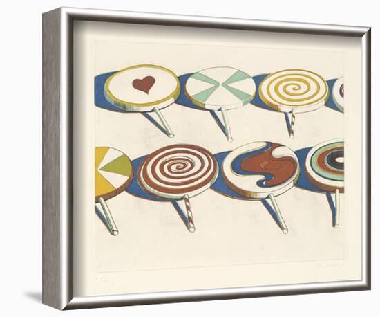 Big Suckers, 1971-Wayne Thiebaud-Framed Art Print