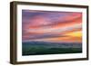 Big Sunrise Sky, Marin Hills and Sky Fire, Dillon Beach, San Francisco-Vincent James-Framed Photographic Print