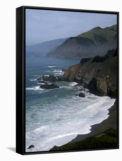 Big Sur 1-Chris Bliss-Framed Stretched Canvas