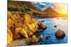 Big Sur Ca Pacific Sunset-null-Mounted Poster