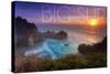 Big Sur, California - McWay Cove-Lantern Press-Stretched Canvas