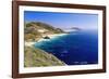 Big Sur Coast at Point Sur, California-George Oze-Framed Photographic Print