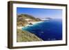 Big Sur Coast at Point Sur, California-George Oze-Framed Photographic Print