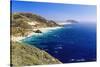 Big Sur Coast at Point Sur, California-George Oze-Stretched Canvas