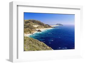 Big Sur Coast at Point Sur, California-George Oze-Framed Photographic Print