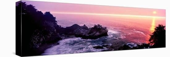 Big Sur Coast at Sunset, California, USA-null-Stretched Canvas