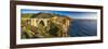 Big Sur Coast Panorama at The Bixby Creek Bridge, California-George Oze-Framed Photographic Print