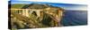 Big Sur Coast Panorama at The Bixby Creek Bridge, California-George Oze-Stretched Canvas