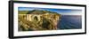 Big Sur Coast Panorama at The Bixby Creek Bridge, California-George Oze-Framed Photographic Print