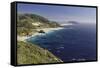 Big Sur Coast Scenic at Point Sur, California-George Oze-Framed Stretched Canvas