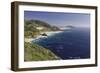 Big Sur Coast Scenic at Point Sur, California-George Oze-Framed Photographic Print