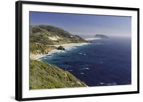 Big Sur Coast Scenic at Point Sur, California-George Oze-Framed Photographic Print