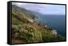 Big Sur Coast Springtime Vista, California-George Oze-Framed Stretched Canvas