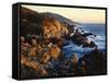 Big Sur Coastline at Sunset-James Randklev-Framed Stretched Canvas