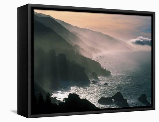 Big Sur Coastline CA USA-null-Framed Stretched Canvas