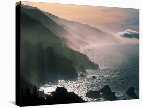 Big Sur Coastline CA USA-null-Stretched Canvas