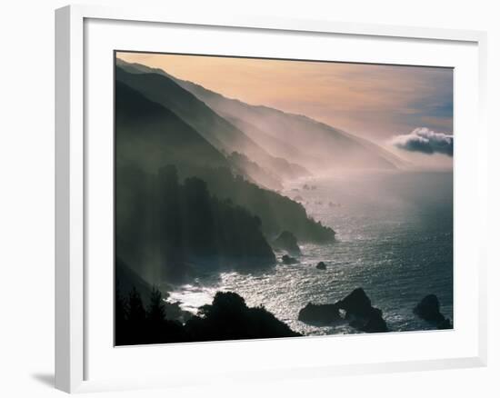 Big Sur Coastline CA USA-null-Framed Photographic Print