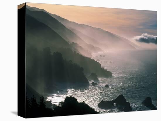 Big Sur Coastline CA USA-null-Stretched Canvas