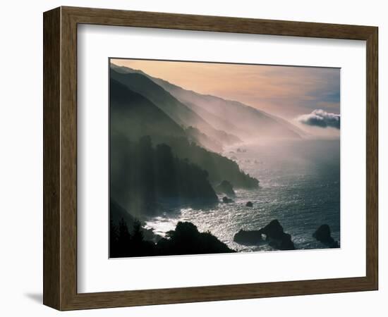 Big Sur Coastline CA USA-null-Framed Photographic Print