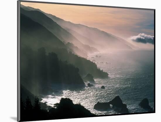 Big Sur Coastline CA USA-null-Mounted Photographic Print