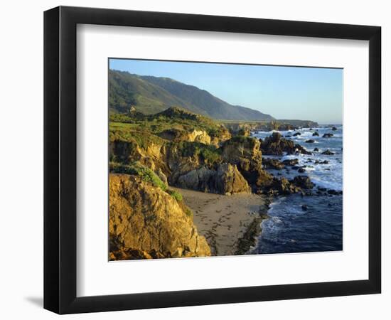 Big Sur Coastline from Highway One-James Randklev-Framed Photographic Print