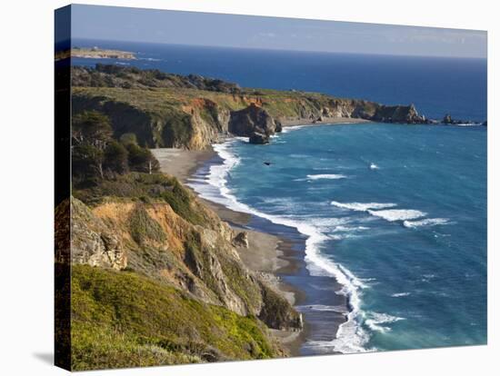 Big Sur Coastline in California, USA-Chuck Haney-Stretched Canvas