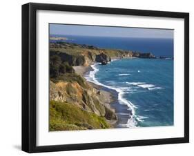 Big Sur Coastline in California, USA-Chuck Haney-Framed Premium Photographic Print