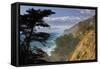 Big Sur Coastline in the Afternoon-Vincent James-Framed Stretched Canvas