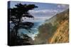 Big Sur Coastline in the Afternoon-Vincent James-Stretched Canvas