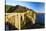 Big Sur Coat Panorama at the Bixby Bridge-George Oze-Stretched Canvas