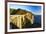 Big Sur Coat Panorama at the Bixby Bridge-George Oze-Framed Photographic Print